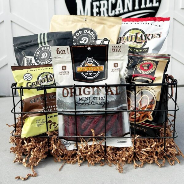 Premium Michigan salty snack gift box