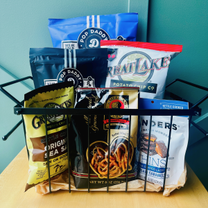Premium Michigan salty snack gift box
