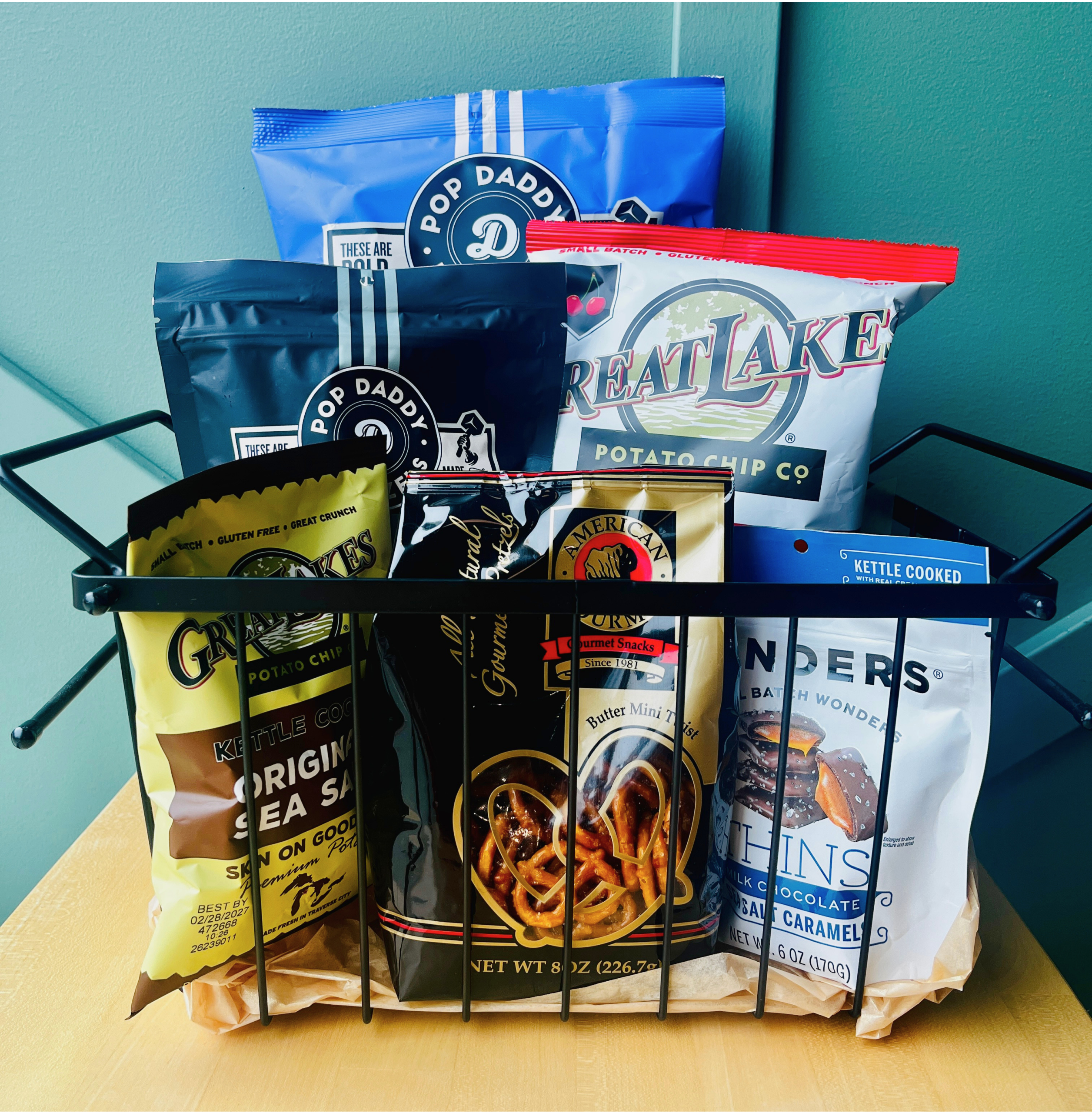 Premium Michigan salty snack gift box